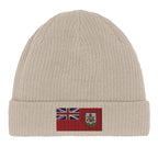 Cotton beanie with the Bermuda flag