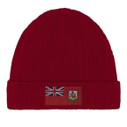 Cotton beanie with the Bermuda flag