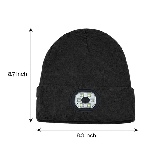 Bluetooth Music Led Beanie Hat with Light