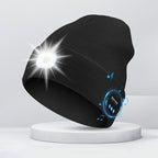 Bluetooth Music Led Beanie Hat with Light
