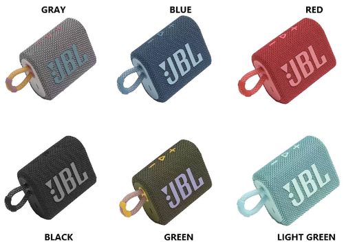 JBL GO 3 Waterproof Wireless Bluetooth Stereo Speaker