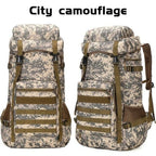 Waterproof Outdoor Camping 70L Military Backpack